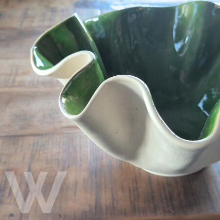 Green Platter - Wave