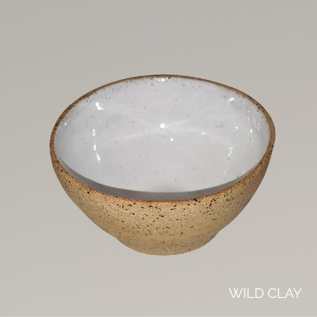 White Speckle Bowl Preorder Snack tray bowl